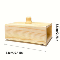 Tuning Fork Resonator Box for Musical Instruments, Wooden