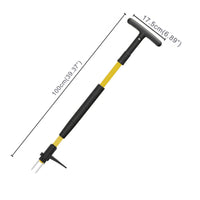 T Handle Unwanted Plant Puller Foot Helper Stand up Unwanted Plant Puller
