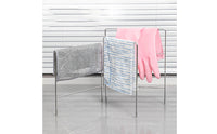 Foldable Dishcloth Rack Multipurpose Folding Dishcloth Rack Multilevel Design