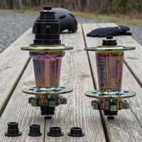 Thru-Axle Disc Brake Hubs Compatibility Mountain Bike Hubs Lightweight Brake Rotor Adapter Long-Lasting for Wheel Building