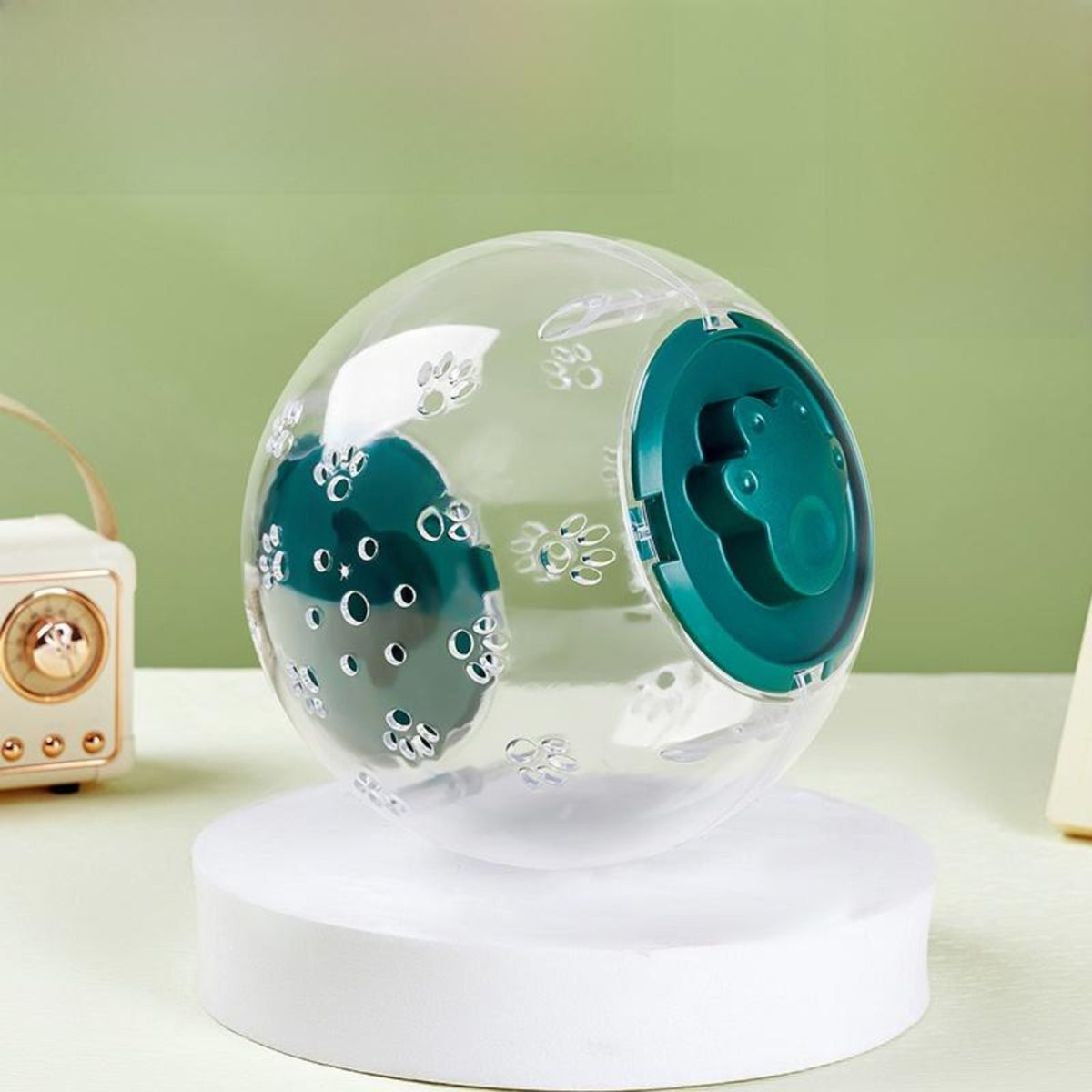 Hamster Exercise Ball Transparent Jogging Wheel Pet Toy