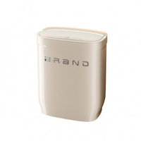 Wall-Hung Waste Bin Glossy Finish Home Storage Hard Plastic for Cabinet Front