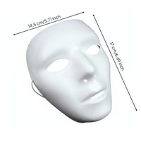 DIY Plastic Mask Paintable Surface Lightweight Comfort for Art Classes