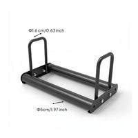 Extendable Design Barbell Plate Storage Rack Stable and Sturdy Gym Equipment