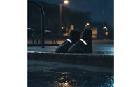 High-Top Shoe Covers with Wear-Resistant Sole Lightweight Guarding Overshoes Reusable Footwear for Commuters
