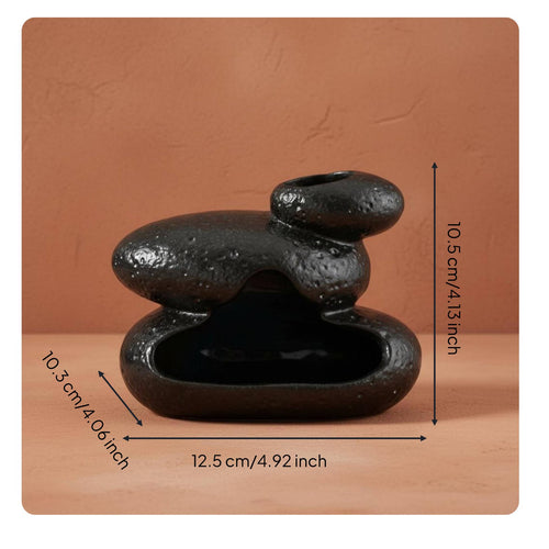 Ceramic Aromatic Resin Burner Holder Heat-Resistant Ceramic Aroma Burner