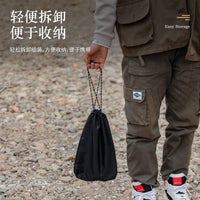 户外焚火台露营不锈钢炭炉野外拼装篝火架便携炉露营可拆卸柴火炉