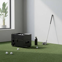 Foot Pedal Operation Semi-Automatic Golf Ball Feeder Large Capacity Automatic Golf Ball Feeder Fast Output Sports Gear Metal Construction