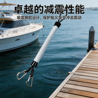 Marine Dock Mooring Rope with 316 Stainless Steel Buckles - Elastic Bungee Cord
