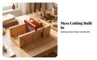 Easy to Use Wooden Soap Cutter