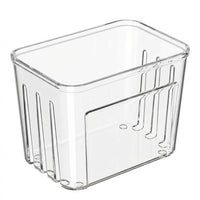 Kitchen Countertop Organizer for Pantry Storage, Transparent Rectangular Wall Holder for Students and Organizers