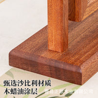 Wooden Sand Art Frame with Pen Holder and Rotating Design