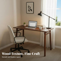 Foldable Design foldable Leg Desk Space-Saving foldable Desk Multi-Functional Study Table Portable for Students, Apartment Dwellers, Remote Workers, Dining Area, Small Spaces, Dorm Room, Bedroom