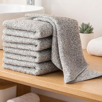 Fish Scale Microfibre Cloth, 25cm Magic Wipe for Glass Panes and Mirrors, Textured Cleaning Cloths with Lace-Trimmed Edges