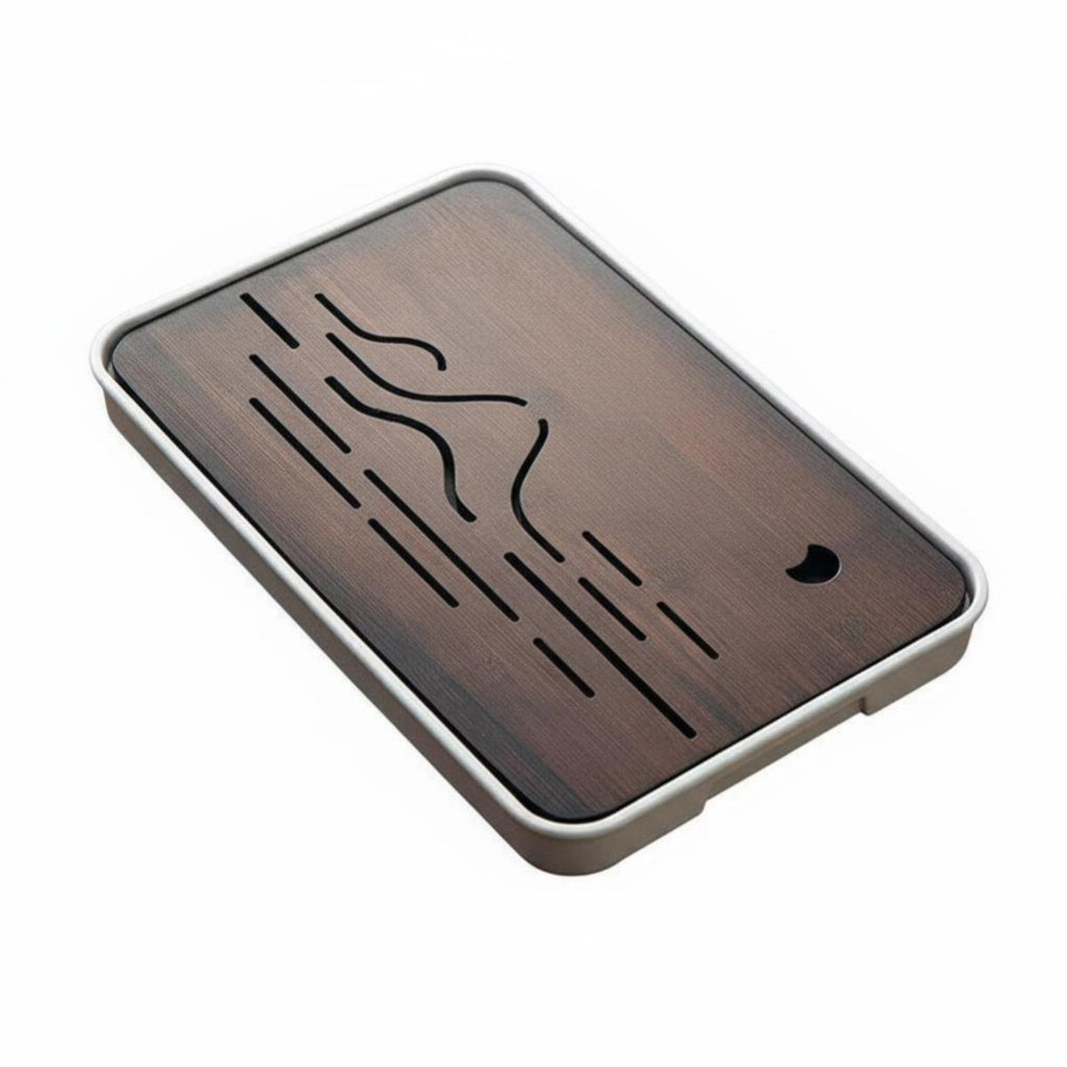 Slatted Tea Drainage Board Minimalist Design Tableware Easy to Clean for Home