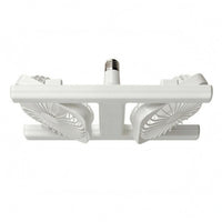 Two-headHead Ceiling Fan Light 3-Speed Home Appliance 60W