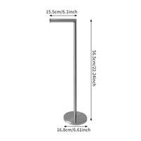 Freestanding Toilet Tissue Holder Metal Free Standing Toilet Tissue Holder Bathroom Accessory Minimalist