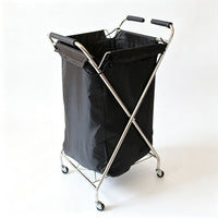 3-Tier Metal Rolling Towel Rack Cart for Salon, Hotel, Gym