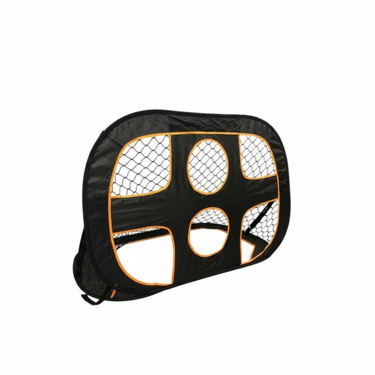 6-Hole Soccer Net Detachable Quick Setup Football Goal for Backyard