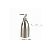 Stainless Steel Lotion Bottle Rust-Proof Metal Pump Bottle Long-Lasting