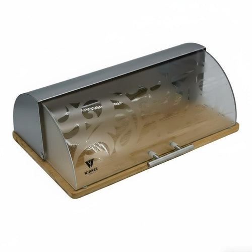 Countertop Roll Holder Ventilation Holes Bread Storage Box Ventilated