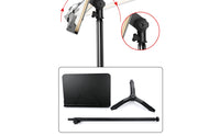 Sheet Music Stand Anti-Slip Feet Adjustable Sheet Music Stand Metal Support Column Instrument Accessory