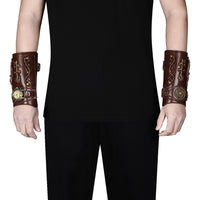 Steampunk Wristband Armband for Halloween and Party Costume Accessories