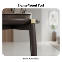 dual-level Pedestal Stand New Chinese design Console Table Floor-Standing Space-Saving for Corner