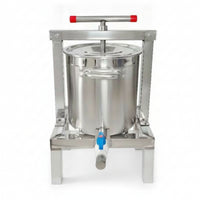 Honey Pressing Machine Vertical Screw Press Side Carrying Handles