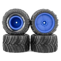 PYFORE 96mm Diameter 1/14 1/16 Universal Tires for Small Monster Trucks ARRMA and MJX