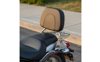 Sissy Bar Pad Comfortable Padding Motorcycle Backrest Pad Long-Lasting Material