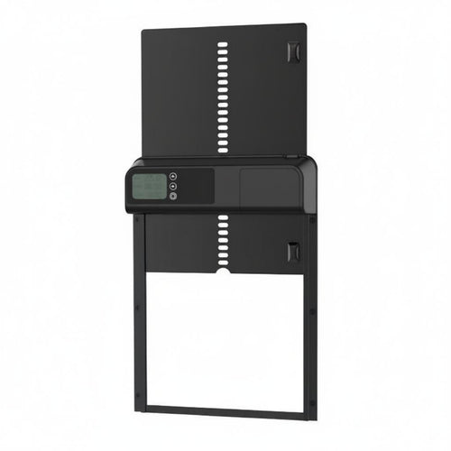 Automatic Chicken Coop Door Weather Resistant Powered Chicken Door Manual Mode Fowl Gate for Backyard