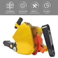 mi.xim Pro5.0 Road Bike Cable Pull Flat Mount Hydraulic Disc Brake Caliper, Supports 140/160mm Rotors