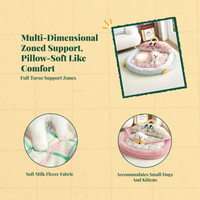 Pet Bed, Cozy Dog & Cat Sofa, All-Season Comfort