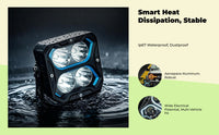 Aluminum LED grille light for SUV