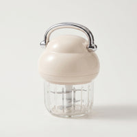 Garlic Chopper with Glass Bowl Reusable Power Electric Food Chopper Portable Small Appliance Blender for Camping