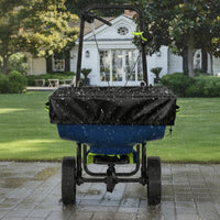Waterproof Fertilizer Spreader Cover Weatherproof Spreader Cover with Drawstring Reflective Heavy-Duty for Gardeners, Homeowners, Outdoor Storage, Garden, Yard