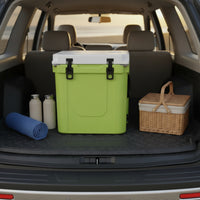 Secure Insulated Cooler Box Portable Hard Cooler Sturdy Heavy-Duty for Campers, Travelers, Camping, Road Trips, Picnics, Jobsites