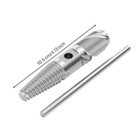 Broken Screw Extractor with Rod Rusted Broken Water Pipe Screw Extractor Set Heavy-Duty Tool for Home Hobbyists, Workshop