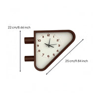 Station Wall Clock Decorative Double-Sided Wall Clock 360 Degree Rotate
