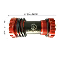 Threaded Bottom Bracket Machined Bottom Bracket with Spacers Low-Profile Component for Mechanics, Road Bikes