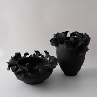 Modern Minimalist Wabi-Sabi Handmade Autumn Leaf Art Flower Vase Decorative Piece