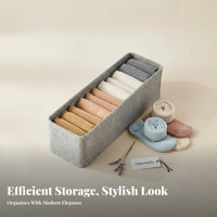 7compartment Underwear Divider Space Saving Drawer Organizer debrisresistant for Dorm Room