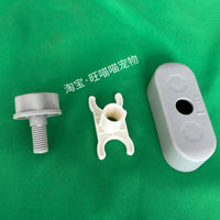 网易严选宝宝围栏配件连接扣防护栏丸丫婴儿游戏围栏有运 白色卡座1个