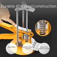 Adjustable Height Lifter Tool for Furniture Installation