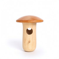 Toadstool Birdhouse Rustic Hanging Bird Feeder with Cord Outdoor for Gardeners