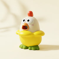 Chicken Stress Toy Cute Chicken Press Toy Funny Easy to Clean for Adults, Office, Desk
