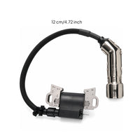 Ignition Coil Assembly Black Ignition Coil with Mounting Brackets Aftermarket Part for Engine Repair