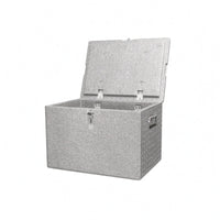EPP Foam Cooler Box Fitted Lid Rectangular Insulated Container Large Capacity