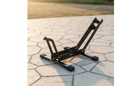 Cycle Stand with L-Shaped Support Detachable Bike Rack with Locking Wheels Bike Rack with Seatpost Support Compact Portable